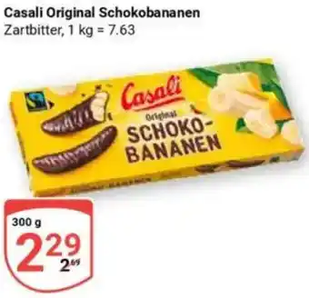 Globus Casali Original Schokobananen Angebot