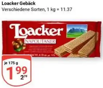 Globus Loacker Gebäck Angebot