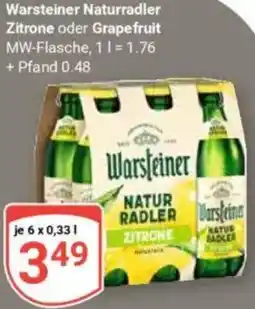 Globus Warsteiner Naturradler Zitrone oder Grapefruit Angebot