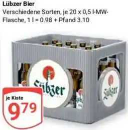 Globus Lübzer Bier Angebot