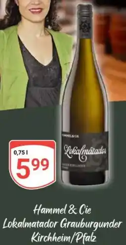 Globus Hammel & Cie Lokalmatador Grauburgunder Kirchheim/Pfalz Angebot