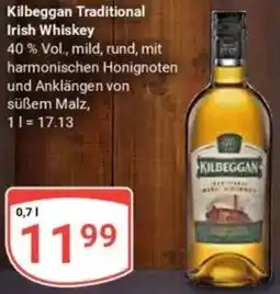 Globus Kilbeggan Traditional Irish Whiskey Angebot