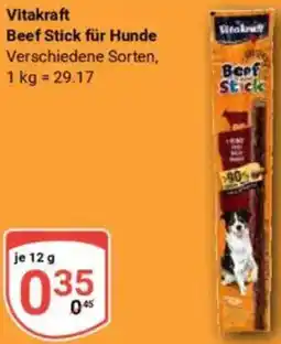 Globus Vitakraft Beef Stick für Hunde Angebot