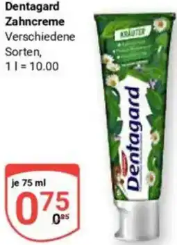 Globus Dentagard Zahncreme Angebot