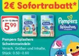 Globus Pampers Splashers Schwimmwindeln Angebot
