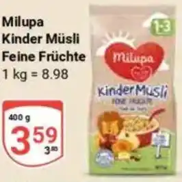 Globus Milupa Kinder Müsli Feine Früchte Angebot