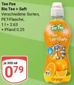 Globus Tee Fee Bio Tee + Saft Angebot
