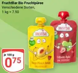 Globus FruchtBar Bio Fruchtpüree Angebot