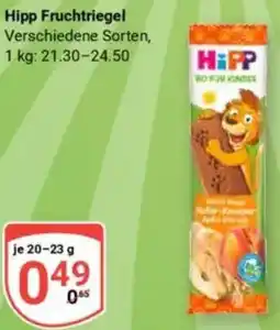 Globus Hipp Fruchtriegel Angebot