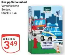 Globus Kneipp Schaumbad Angebot