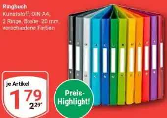 Globus Ringbuch Angebot