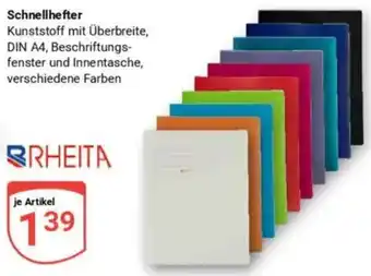 Globus RHEITA Schnellhefter Angebot