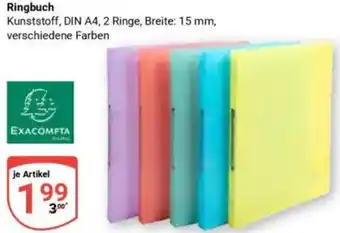 Globus EXACOMPTA Ringbuch Angebot