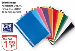 Globus Oxford Schnellhefter Angebot