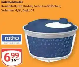 Globus rotho Salatschleuder Angebot