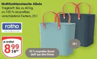 Globus rotho Multifunktionstasche Albula Angebot