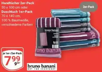 Globus bruno banani Handtücher 2er-Pack Angebot