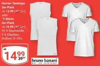 Globus bruno banani Herren-Tanktops oder T-Shirts Angebot