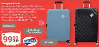 Globus AMERICAN TOURISTER Reisegepäck-Serie Angebot