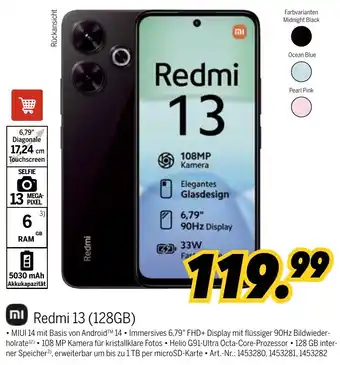 MEDIMAX Redmi 13 (128GB) Angebot