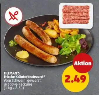 PENNY TILLMAN'S Frische Kräuterbratwurst Angebot
