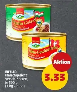 PENNY EIFELER Fleischgericht Angebot