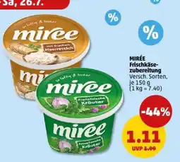 PENNY MIRÉE Frischkäsezubereitung Angebot