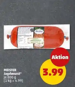 PENNY MEISTER Jagdwurst Angebot