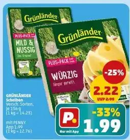 PENNY Grünländer Scheiben Angebot