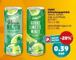 PENNY COMET Erfrischungsgetränk Angebot