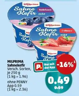 PENNY MILPRIMA Sahnekefir Angebot