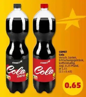 PENNY COMET Cola Angebot