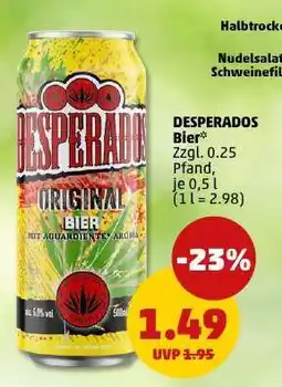 PENNY DESPERADOS Bier Angebot