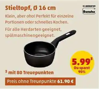 PENNY Stieltopf, Ø 16 cm Angebot