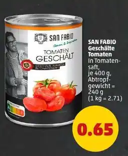 PENNY SAN FABIO Geschälte Tomaten Angebot