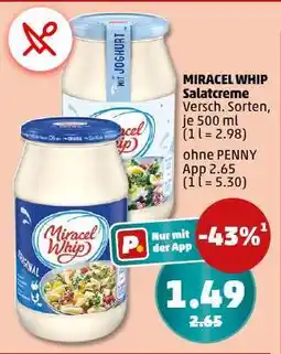 PENNY MIRACEL WHIP Salatcreme Angebot
