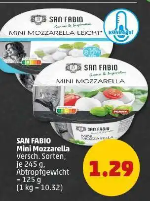 PENNY SAN FABIO Mini Mozzarella Angebot