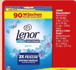 PENNY Lenor Waschmittel Angebot