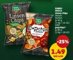 PENNY funny-frisch Linsen-Chips Angebot