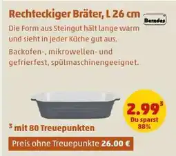 PENNY Rechteckiger Bräter, L 26 cm Angebot