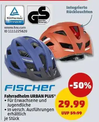 PENNY FISCHER Fahrradhelm Urban Plus Angebot