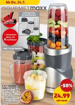 PENNY 8-in-1-Smoothie-maker-Set 9675 Angebot