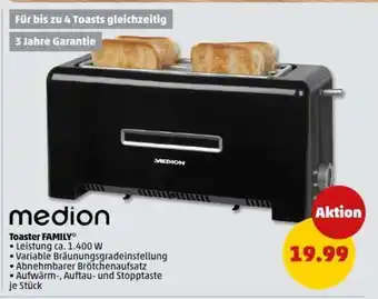 PENNY Toaster FAMILY Angebot