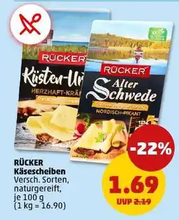 PENNY Rücker Käsescheiben Angebot