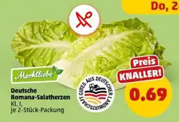 PENNY Deutsche Romana-Salatherzen Angebot