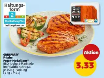 PENNY GRILLPARTY Frische Puten-Medaillons Angebot