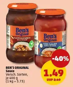 PENNY Ben’s Original Sauce Angebot
