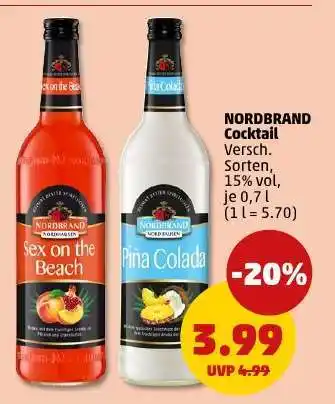 PENNY NORDBRAND Cocktail Angebot