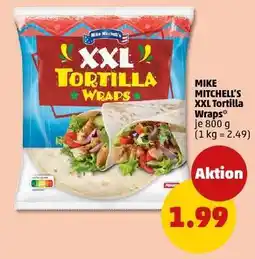 PENNY MIKE MITCHELL'S XXL Tortilla Wraps Angebot