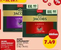 PENNY JACOBS Kaffeekapseln Angebot